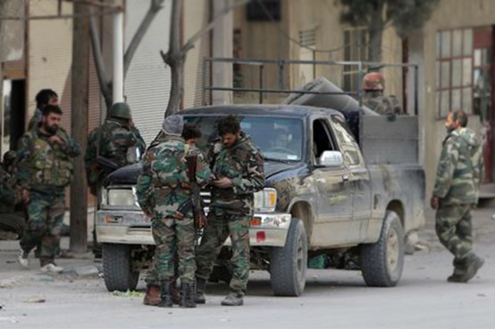 Syrian army in hot pursuit of rebels on Lebanon border