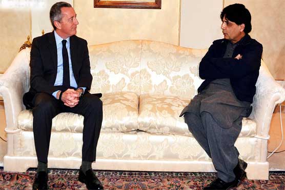 Nisar, Thomas Williams discuss regional security, bilateral relations