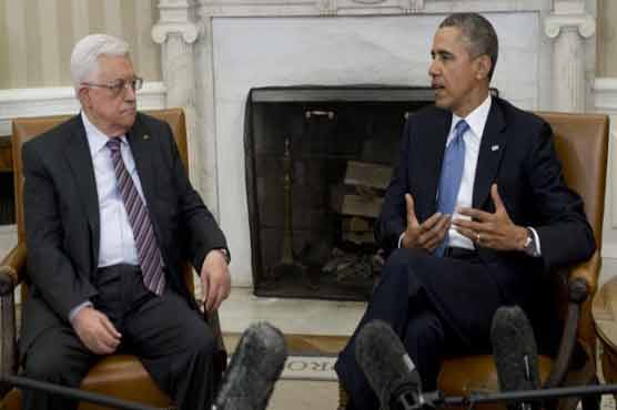 Obama tells Abbas that peace will require risk