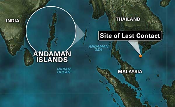 Three million join satellite search for missing Malaysian plane