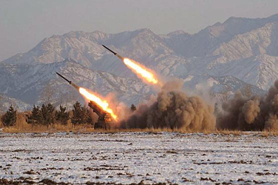 N. Korea test-fires 30 missiles into sea: S. Korean military