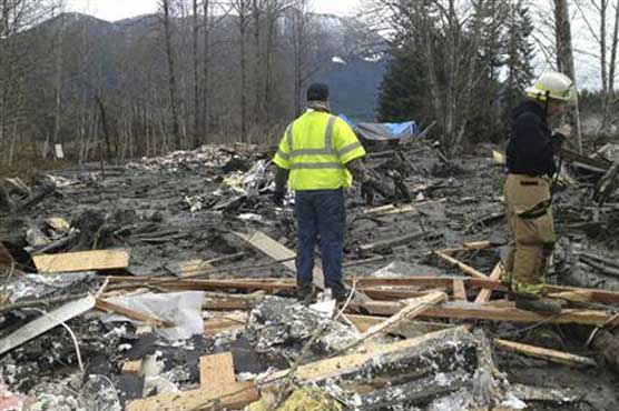 Eight killed, 18 missing in US landslide 