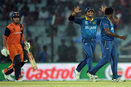 Sri Lanka crush Netherlands in World Twenty20