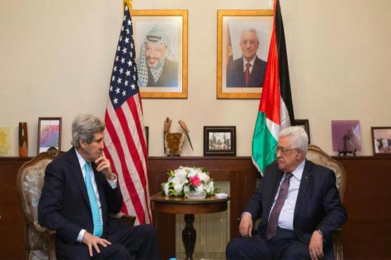 Kerry meets Abbas to shore up Mideast peace talks