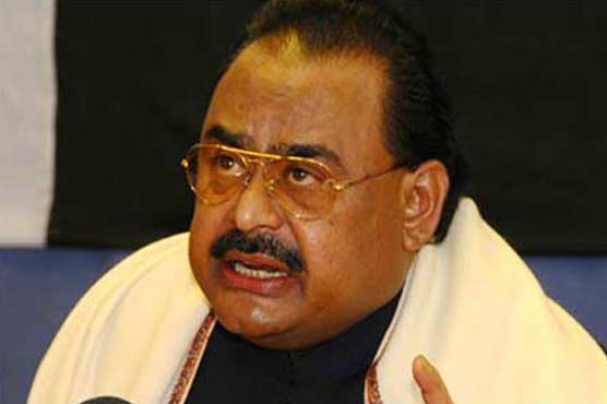 Altaf Hussain urges people to take matters in own hands