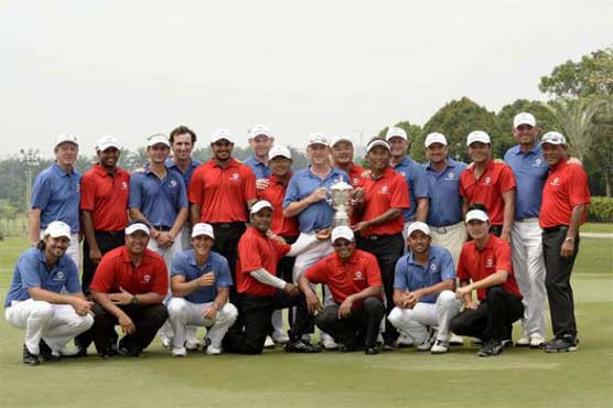 Golf: Asia fight back to share EurAsia Cup with Europe