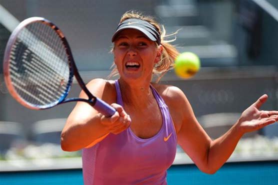 Tennis: Sharapova faces Halep in Madrid Open final