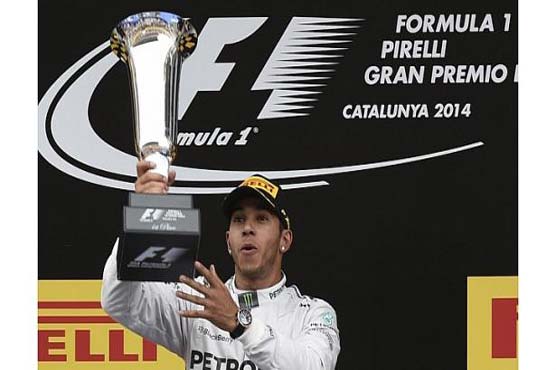 Formula One: Hamilton wins Spanish Grand Prix