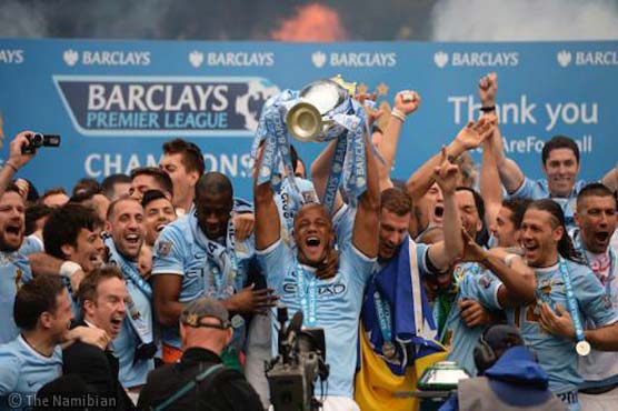 Football: Man City stroll to Premier League title