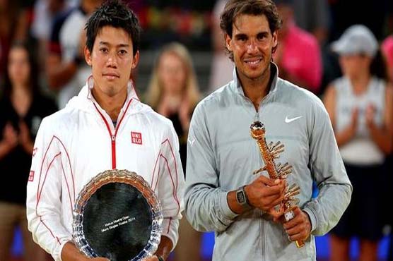 Nadal wins Madrid Open after Nishikori retires