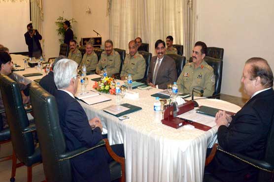 Islamabad: High-level meeting on national security concludes