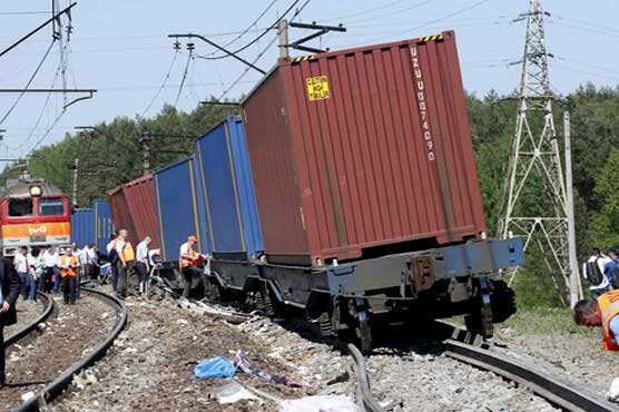 Six dead, dozens injured in train collision near Moscow