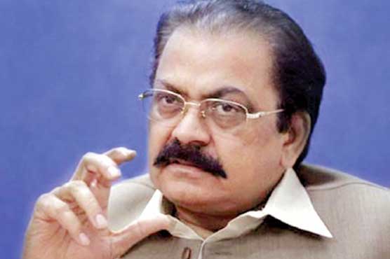 Imran Khan pursuing in-laws' agenda: Rana Sanaullah