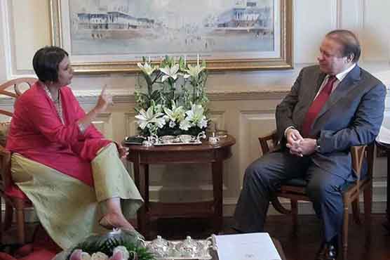 Nawaz says he is in India to pick up threads that were broken in 1999