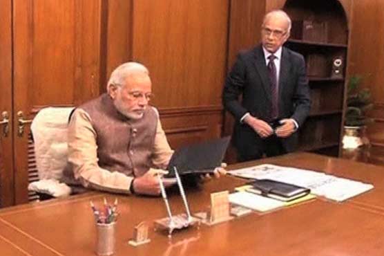 Narendra Modi formally takes charge as Indian PM