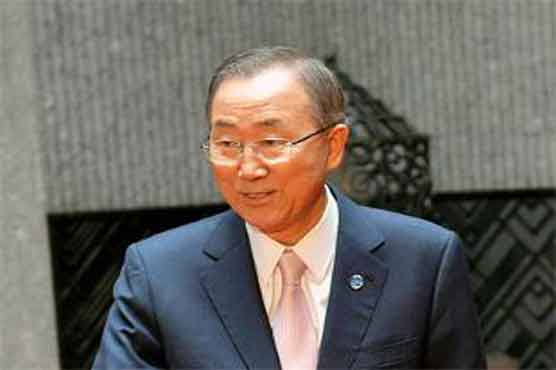 Ukraine must use 'peaceful means' to regain east: Ban