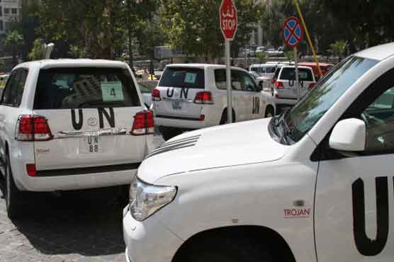 Chemical weapons team visits Syria chlorine site after attack: rebels