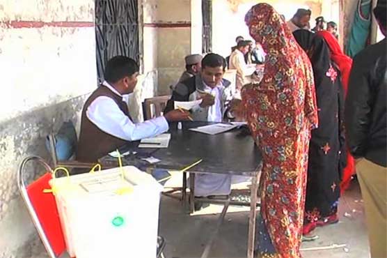 Polling continues in Balochistan LB elections