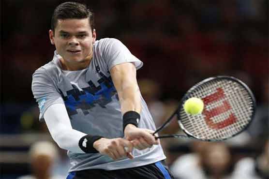 Raonic downs Federer at Paris Masters