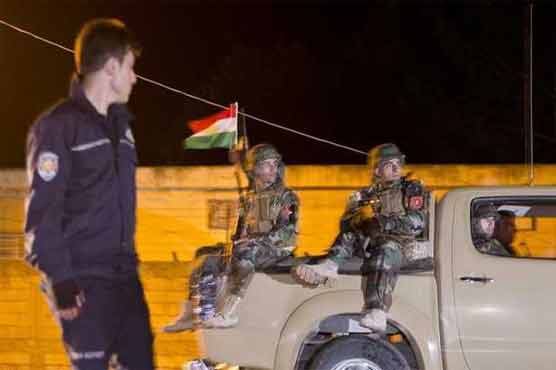 Peshmerga fighters enter Syrian border