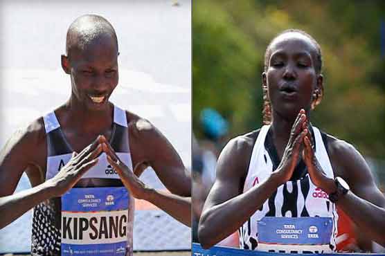 Kenya's Kipsang, Keitany win NYC Marathon titles