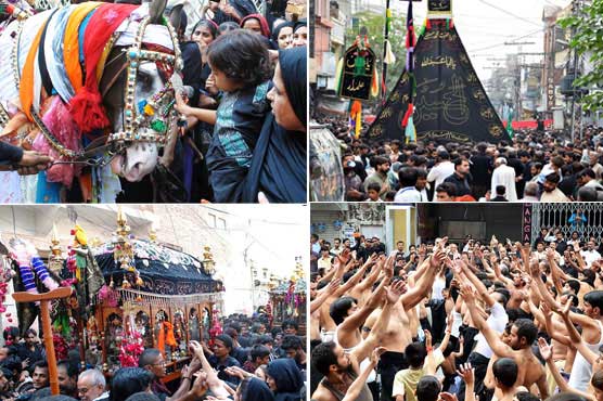 9th Muharram processions continue across the country