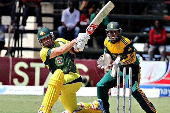 Australia levels T20 series against S. Africa with 7-wicket win