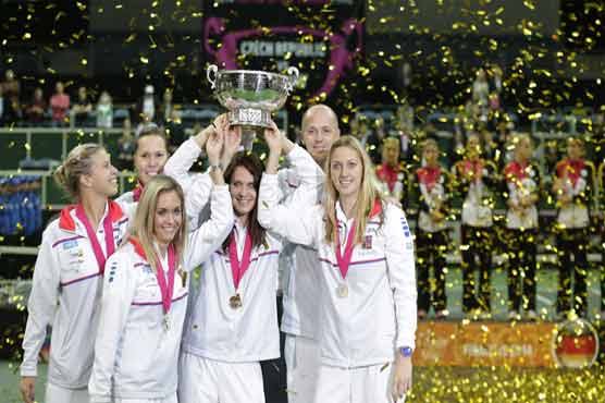Tennis: Kvitova leads Czechs to Fed Cup title