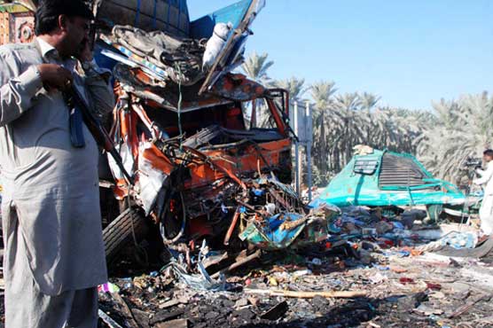  Khairpur: 58 dead as bus collides with truck