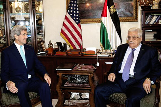 Kerry meets Abbas as Israeli-Palestinian tensions soar