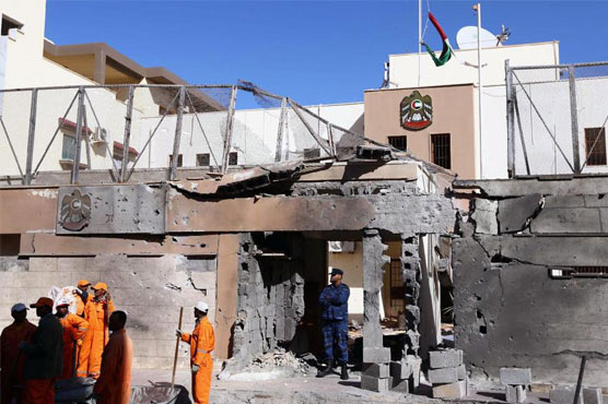 Bombs hit near Egypt, UAE embassies in Libya