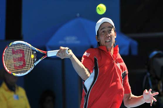 Nishikori downs Ferrer, faces wait to learn semi fate