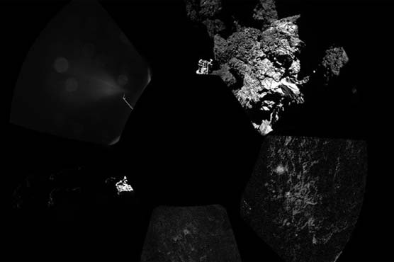 Comet lander ends up in cliff shadow: space agency