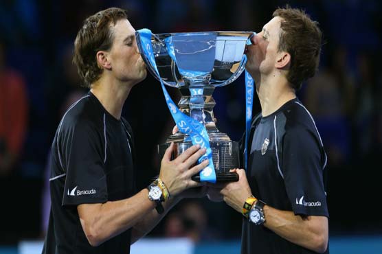 Tennis: Bryan brothers win fourth doubles crown at Tour Finals