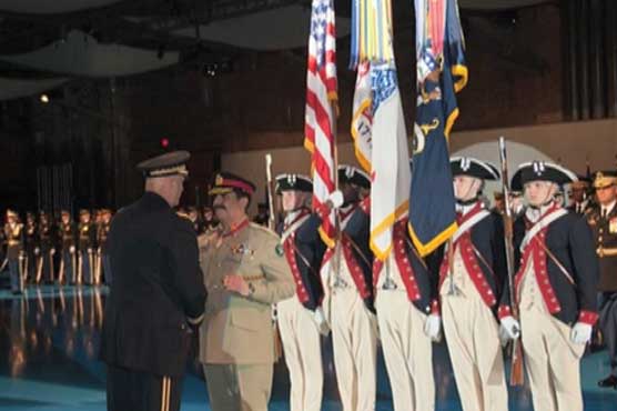 COAS Gen Raheel honoured with Legion of Merit Medal 