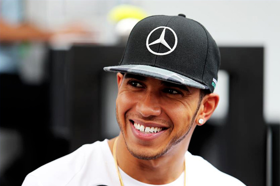 Lewis Hamilton set a blistering pace ahead of Mercedes teammate Nico