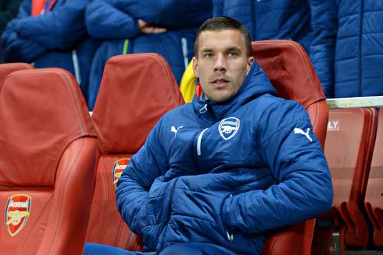 Podolski not happy with Wenger for being kept at Gunners' bench