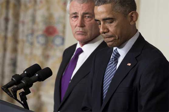 Pentagon chief Hagel out as IS war heats up 