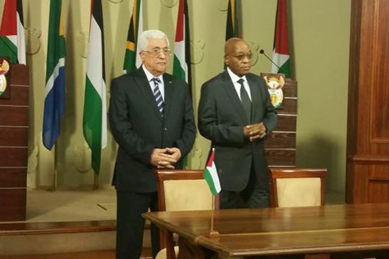 We reiterate our call for total cessation of settlements: Jacob Zuma