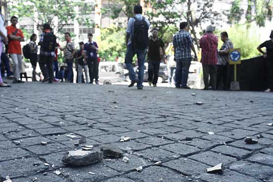 A powerful undersea earthquake rocked eastern Indonesia on Wednesday