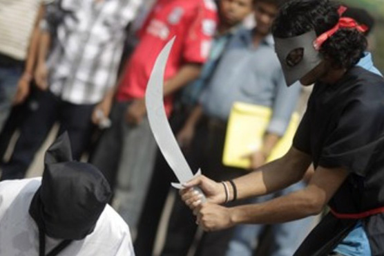 Saudi Arabia on Thursday beheaded Pakistani for heroin smuggling