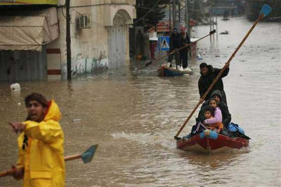 UN declares Gaza City emergency for floods