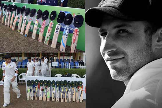 Touching #putoutyourbats Hughes tribute goes viral