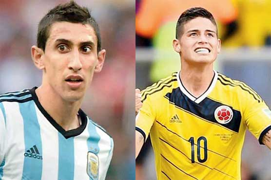 Football: Rodriguez, Di Maria and Schweinsteiger on World XI short-list