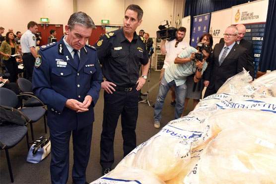 Six charged over $1.28 billion drug bust in Australia 