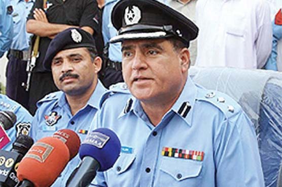 Containers placed due to security concerns: IG Islamabad