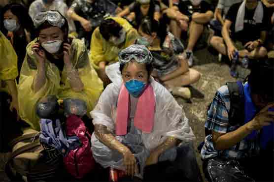 Defiant HK protesters clash with police despite talks offer 