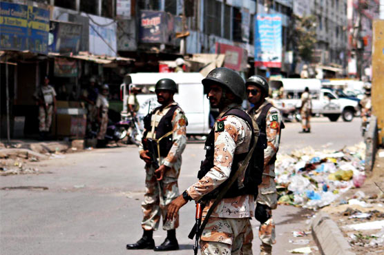 Terrorist plan on Eid thwarted by Rangers in Karachi