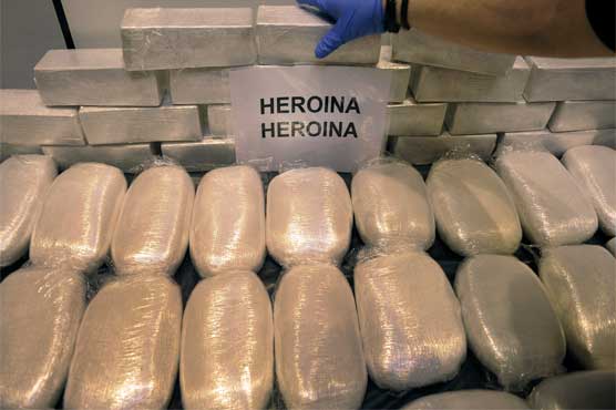Heroine worth 63 million USD caught by German police