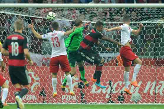 Poland beat Germany 2-0 for 1st win over neighbor